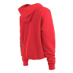 MLB St. Louis Cardinals New Era Women's Fashion High Hip Pullover Hoodie