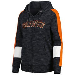 MLB San Francisco Giants New Era Women's Colorblock Full-Zip Hoodie