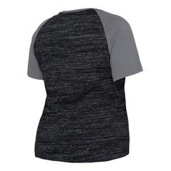 MLB Chicago White Sox New Era Women's Plus Size Space Dye Raglan V-Neck T-Shirt
