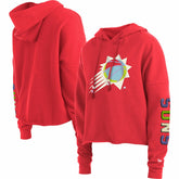NBA Phoenix Suns Women's Color Pack Cropped Top Pullover Hoodie
