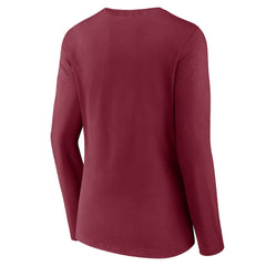 Women's Hometown Sweep Long Sleeve V-Neck T-Shirt - Washington Commanders