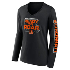 Women's Hometown Sweep Long Sleeve V-Neck T-Shirt - Cincinnati Bengals