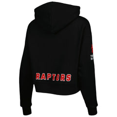 NBA Toronto Raptors Pro Standard Women's Classic Fleece Cropped Pullover Hoodie