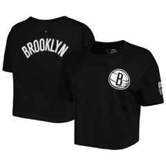NBA Brooklyn Nets Pro Standard Women's Classics Boxy T-Shirt