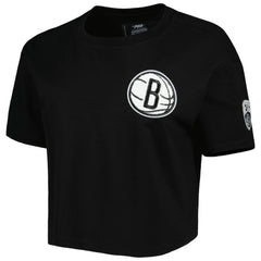 NBA Brooklyn Nets Pro Standard Women's Classics Boxy T-Shirt