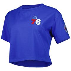 NBA Philadelphia 76ers Pro Standard Women's Classics Boxy T-Shirt
