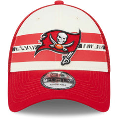 Team Stripe Trucker 9FORTY Snapback Hat - Tampa Bay Buccaneers