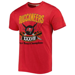 Homage Super Bowl Classics Tri-Blend T-Shirt - Tampa Bay Buccaneers