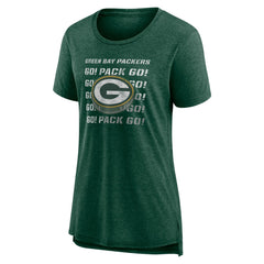 Women's Hometown First Down Tri-Blend T-Shirt - Green Bay Packers