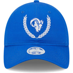 Women's Leaves 9TWENTY Adjustable Hat - Los Angeles Rams