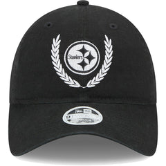 Women's Leaves 9TWENTY Adjustable Hat - Pittsburgh Steelers