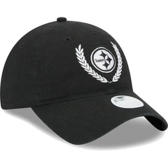 Women's Leaves 9TWENTY Adjustable Hat - Pittsburgh Steelers