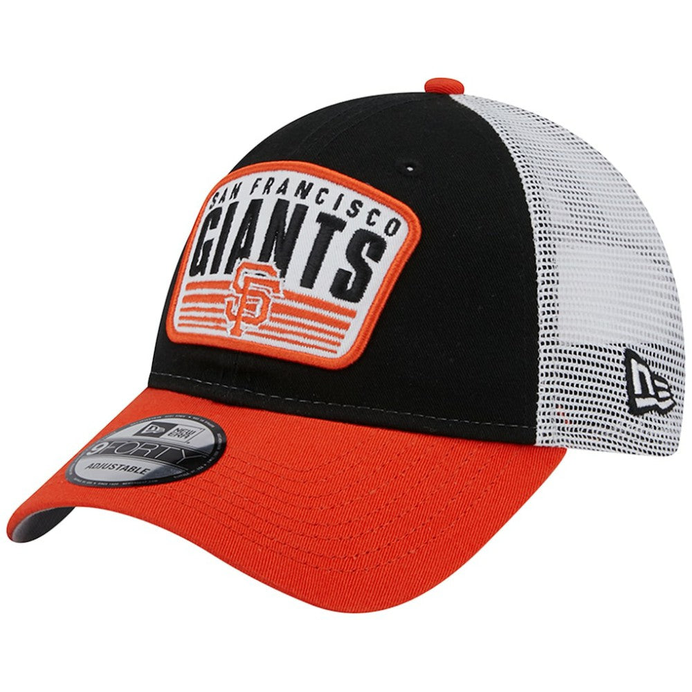 MLB San Francisco Giants New Era Two-Tone Patch 9FORTY Snapback Hat