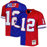 Jim Kelly 1990 Split Legacy Replica Jersey - Buffalo Bills