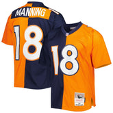 Peyton Manning 2015 Split Legacy Replica Jersey - Denver Broncos