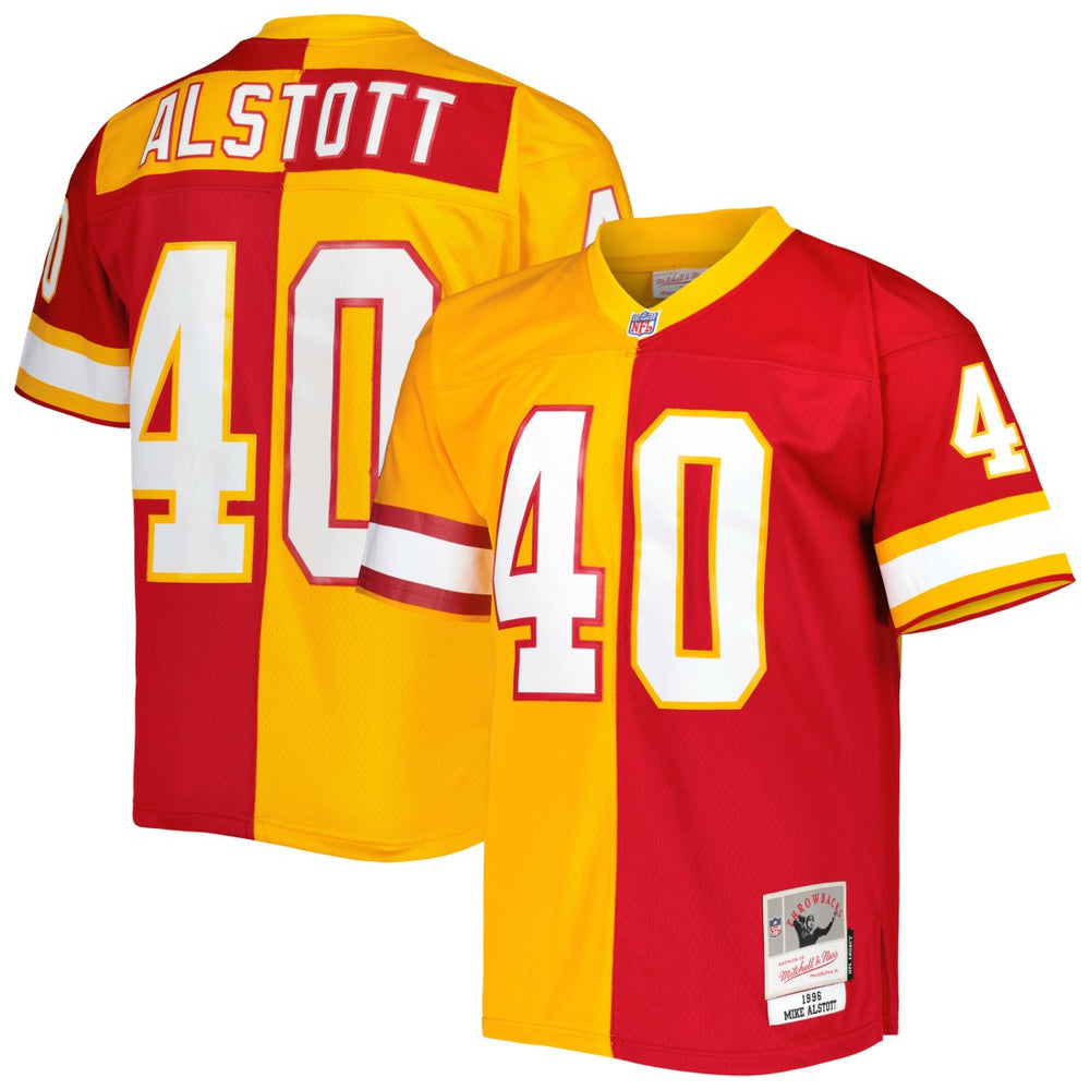 Mike Alstott 1996 Split Legacy Replica Jersey - Tampa Bay Buccaneers