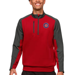 MLB Chicago Cubs Antigua Team Quarter-Zip Pullover Top