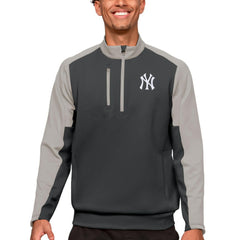 MLB New York Yankees Antigua Team Quarter-Zip Pullover Top