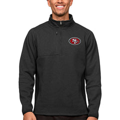 Antigua Course Quarter-Zip Pullover Top - San Francisco 49ers