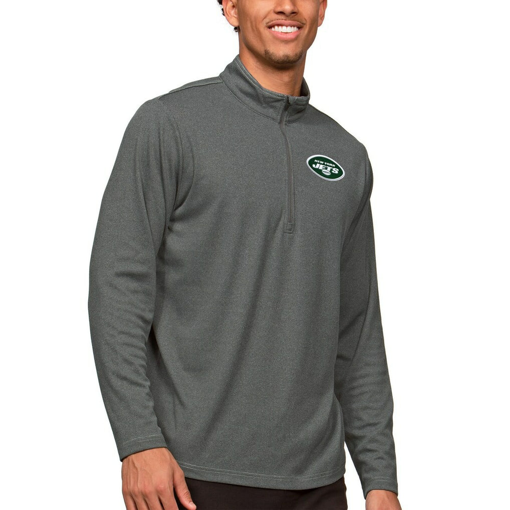 Antigua Epic Quarter-Zip Pullover Top - New York Jets