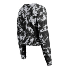 MLB Chicago White Sox New Era Women's Tie-Dye Cropped Long Sleeve T-Shirt