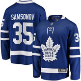 NHL Blue Ilya Samsonov Toronto Maple Leafs Fanatics Home Breakaway Player Jersey
