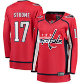 NHL Red Dylan Strome Washington Capitals Fanatics Women's Home Breakaway Player Jersey