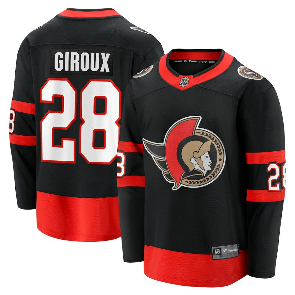 NHL Black Claude Giroux Ottawa Senators Fanatics Home Breakaway Player Jersey