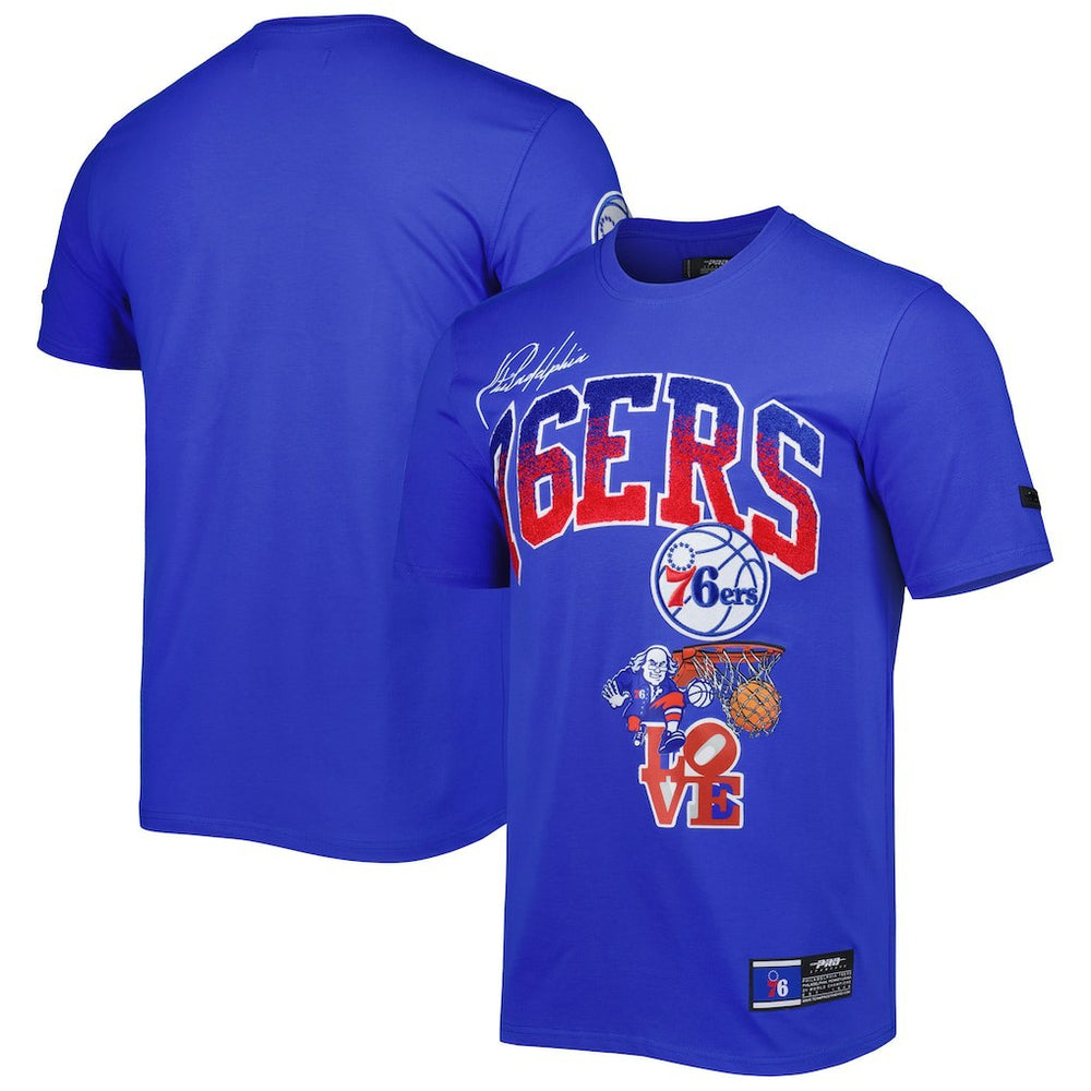 NBA Philadelphia 76ers Pro Standard Hometown Chenille T-Shirt