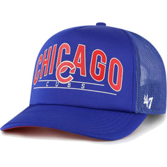 MLB Chicago Cubs '47 Backhaul Foam Trucker Snapback Hat