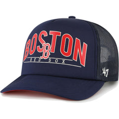 MLB Boston Red Sox '47 Backhaul Foam Trucker Snapback Hat