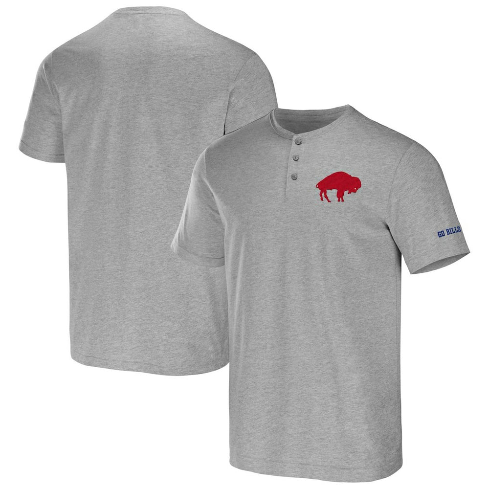 NFL x Darius Rucker Collection Henley T-Shirt - Buffalo Bills