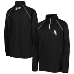 MLB Chicago White Sox Stitches Youth Team Raglan Quarter-Zip Jacket