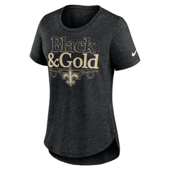 Women's Local Fashion Tri-Blend T-Shirt - New Orleans Saints