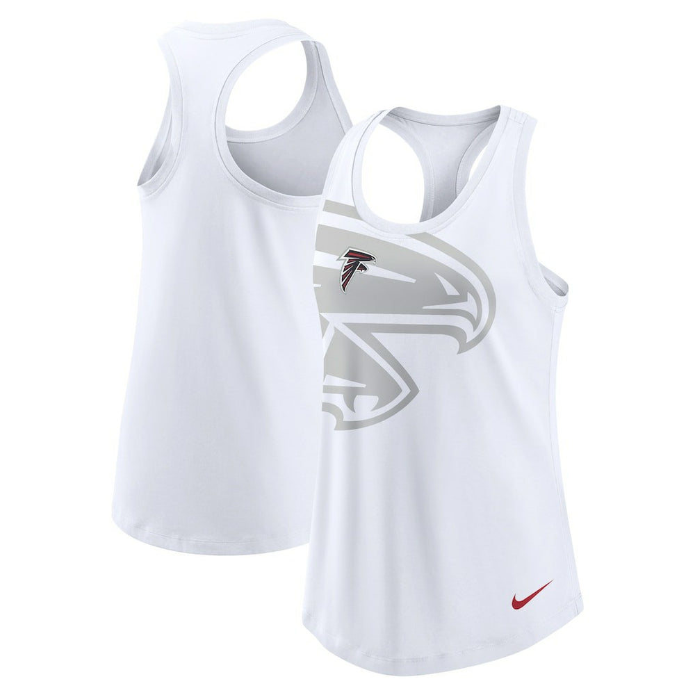 Women's Tri-Blend Scoop Neck Racerback Tank Top - Atlanta Falcons