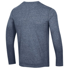 NHL Heather Navy Seattle Kraken Champion Tri-Blend Long Sleeve T-Shirt