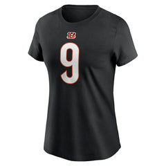 Joe Burrow Women's Player Name & Number T-Shirt - Cincinnati Bengals