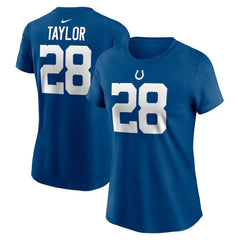 Jonathan Taylor Women's Player Name & Number T-Shirt - Indianapolis Colts
