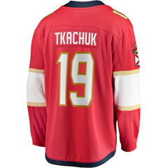 NHL Red Matthew Tkachuk Florida Panthers Fanatics Home Breakaway Player Jersey