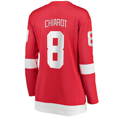 NHL Red Ben Chiarot Detroit Red Wings Fanatics Women's Home Breakaway Player Jersey