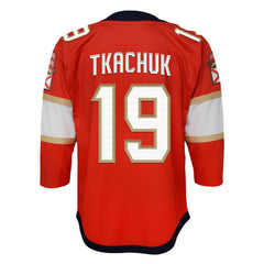 NHL Red Matthew Tkachuk Florida Panthers Youth Home Premier Player Jersey