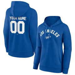 MLB Los Angeles Dodgers Women's Personalized Cooperstown Collection Winning Streak Pullover Hoodie