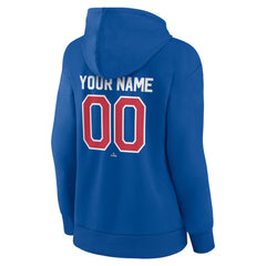 MLB Texas Rangers Women's Personalized Cooperstown Collection Winning Streak Pullover Hoodie