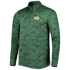 Antigua Brigade Quarter-Zip Sweatshirt - Green Bay Packers