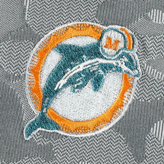 Antigua Brigade Throwback Quarter-Zip Top - Miami Dolphins