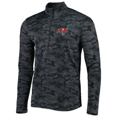 Antigua Brigade Quarter-Zip Sweatshirt - Tampa Bay Buccaneers