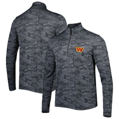 Antigua Brigade Quarter-Zip Sweatshirt - Washington Commanders