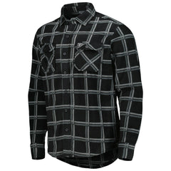 Antigua Industry Flannel Button-Up Shirt Jacket - Las Vegas Raiders