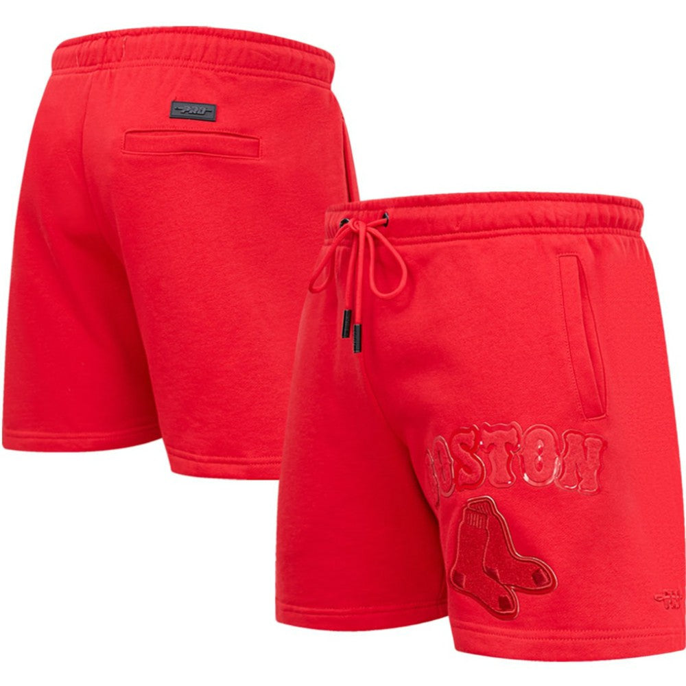MLB Boston Red Sox Pro Standard Triple Red Classic Shorts