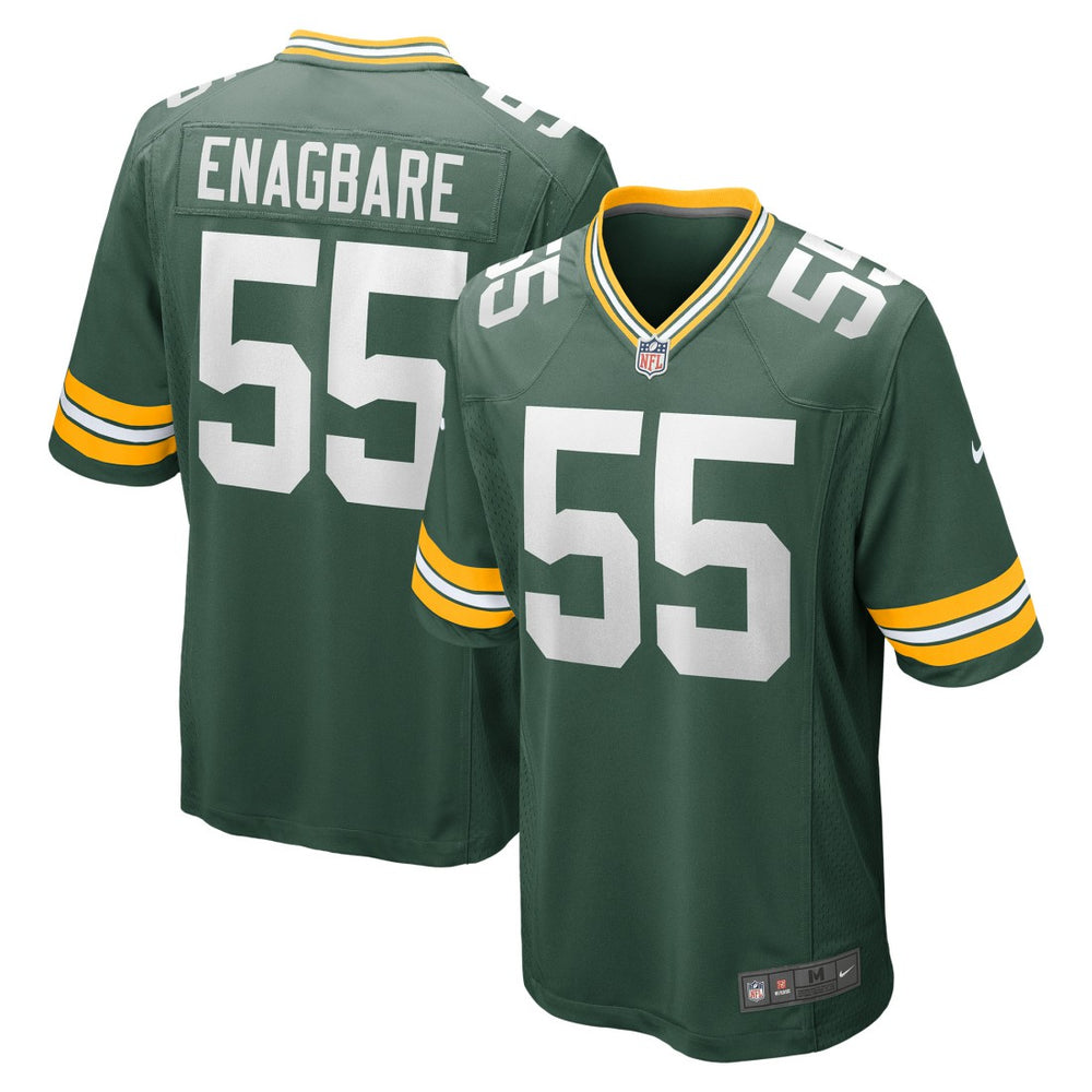 Kingsley Enagbare Game Player Jersey - Green Bay Packers